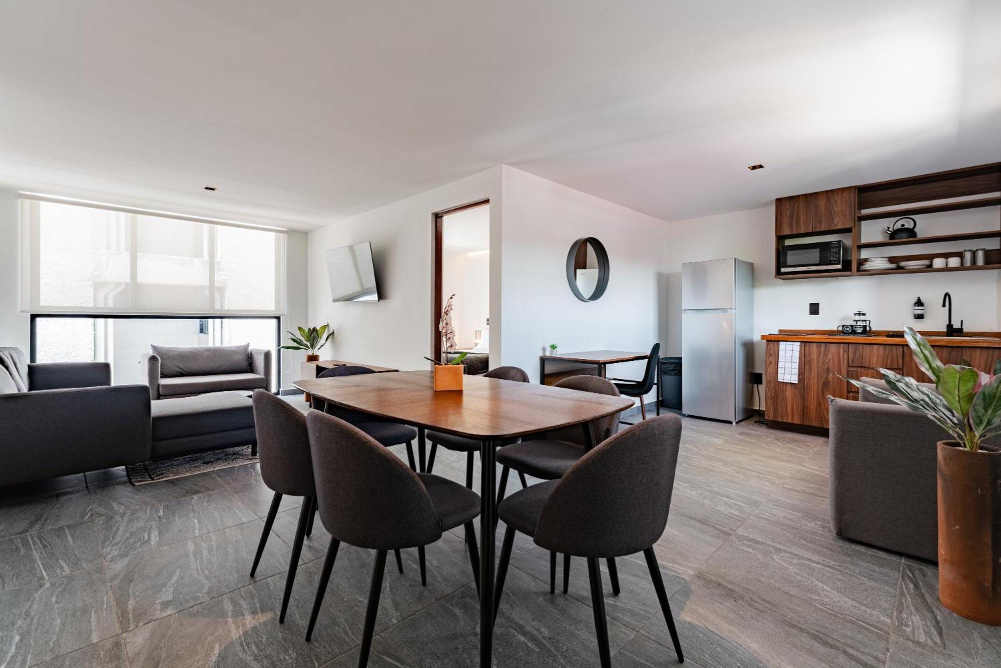 Santa Ma La Ribera Apartments By Vh Mexiko-Stadt Zimmer foto